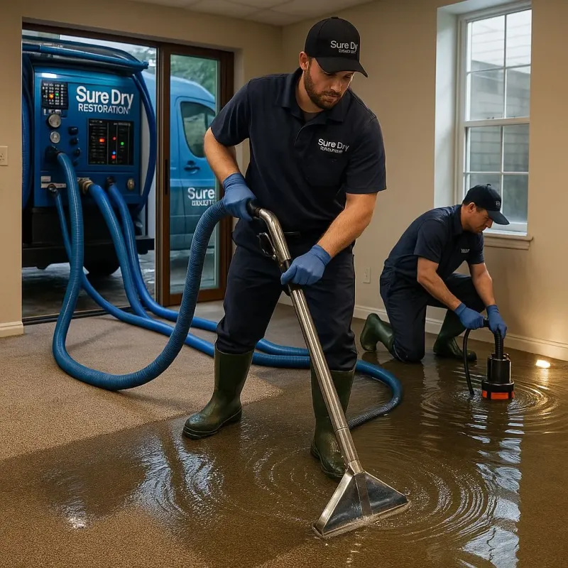 Water Extraction and Removal process in Forest Meadows, CA